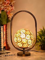 Oval Shape Color Table Lamp