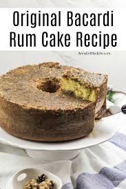 original bacardi rum cake recipe