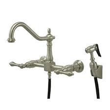 Satin Nickel Kitchen Faucet With