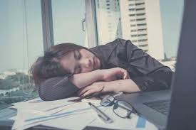 sleepiness at work after the meal