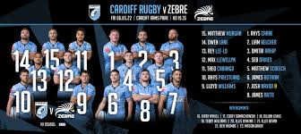 cardiff rugby v zebre parma