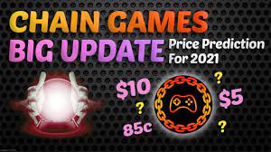 So far, the great gems on this blockchain are: Chain Games Big News Update Chain Games Price Prediction 2021 Youtube