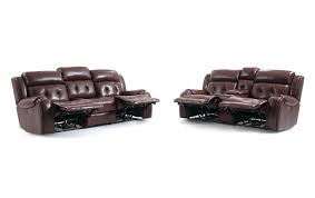 magellan power reclining leather sofa