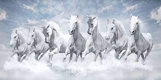 running seven horses wallpapers