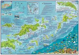 British Virgin Islands Map Bvi Tortola To Virgin Gorda