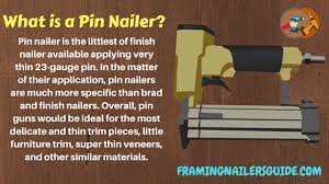 Both the nailers have a wide range of functions. Pin Nailer Vs Brad Nailer Key Differences Explained By Experts Brad Nailer Framing Nailers Nailer