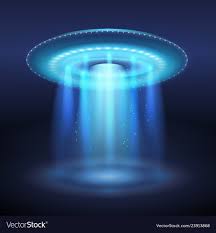 Ufo With Light Portal