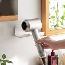 No Drill Hairdryer Holder Wall Mounted