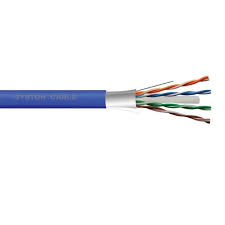 A fully shielded cable, using modern readily available components, provides a reliable robust solution in Syston Cable Technology Cat 6 Solid Shielded Cmr 23 Awg 4 Pair Twisted Pair Cable 1268 Sp Bl 1000 The Home Depot