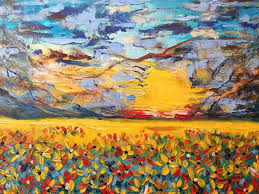 Ukrainian Landscape Painting By Olga