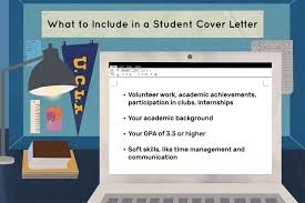 cover letter exles for students and