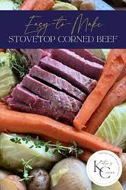 stovetop corned beef katie s cucina
