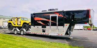 toy haulers and trailers in