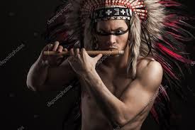 indian strong man posing