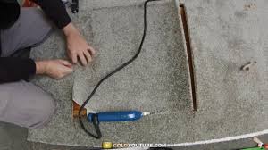 how to patch repair carpet using a
