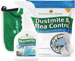 dust mite and flea control spray