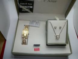 cote d azur watch necklace and