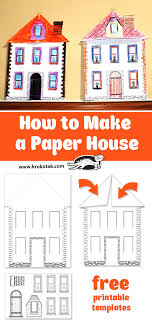 krokotak how to make a paper house