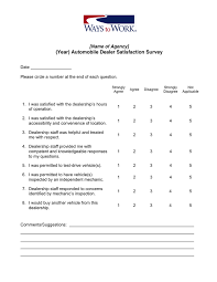 Customer Satisfaction Survey Template In Word And Pdf Formats