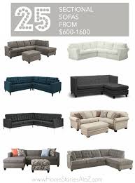 25 affordable sectional sofas for under