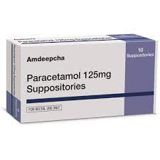 paracetamol suppositories typharm