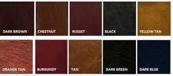 Product Colour Charts Buffalo Trade Products For Leather