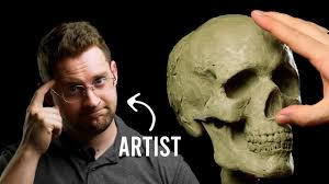 10 parts of the skull every artist