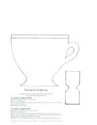 Tea Cup Template Arcgerontology Info