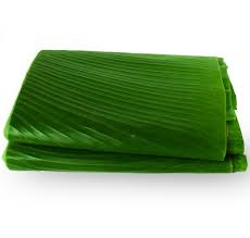 20 pcs steamed banana leaves to pack
