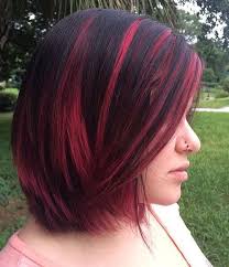Collection by hair colors ideas. 40 Ideas Of Pink Highlights For Major Inspiration Black Hair Pink Highlights Dark Hair With Highlights Pink Haircut