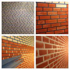 faux brick walls
