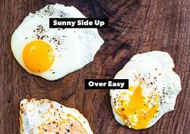The Difference Between Eggs Over Easy And Sunny Side Up gambar png