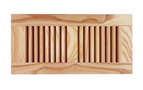 flush mount louvered wood vent covers
