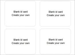 31 Blank Id Card Templates Psd Ai Vector Eps Doc