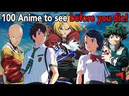 100 best anime to watch of all time