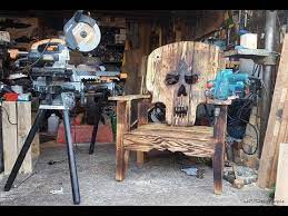 diy skull chair pallet projects you