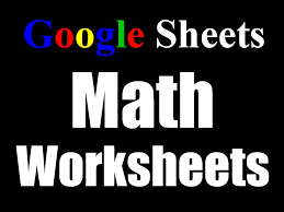 These high quality math worksheets are delivered in a pdf format and includes the answer keys. Google Sheets Math Worksheets Template