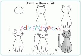 643 free images of cat drawing. Learn To Draw A Cat