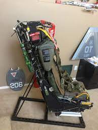 ejection seat office chair nose art