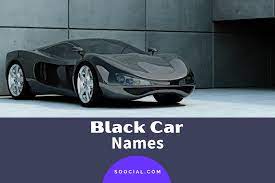 521 black car names to show off your