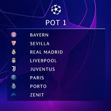 Fa cup standings for the 2020/2021 season. Champions League Group Stage Draw Pot 2 Uefa Champions League Uefa Com