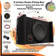 8 inches down firing box with tosunra 8