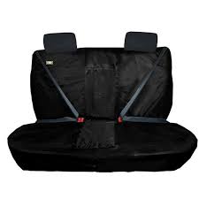 Universal Rear Car Seat Cover In Black