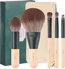 Amazon.co.jp: DUcare Makeup Brushes, Set of 5, Exclusive Storage Pouch  Included, Premium Fiber Bristles, Full Makeup Brush, Convenient to Carry,  Portable Makeup Brush : Beauty