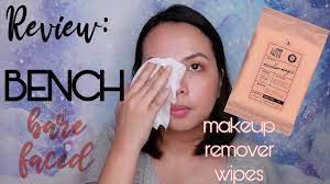 bench bare faced makeup remover wipes