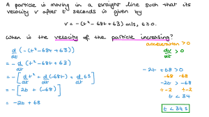 Time Interval Of Increasing Velocity