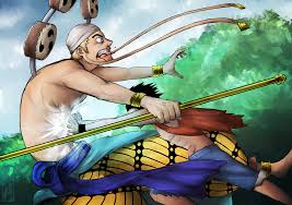 Here are only the best one piece wallpapers. Luffy Vs Enel By Deer Head On Deviantart