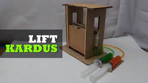 simple lift from cardboard and syringes