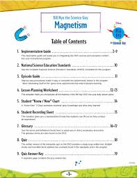 pdf bill nye the science guy magnetism
