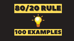 exles of pareto s 80 20 rule